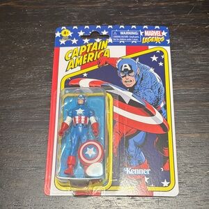 Captain America Action Figure - Blue and Red